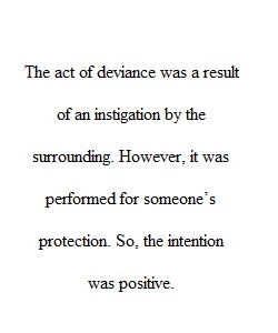 I, Deviant Paper Pre-Writing: Analyzing the Deviance